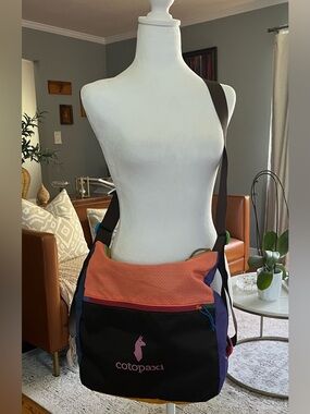 Cotopaxi Multicolor Colorblock Crossbody Messenge Bag Functional  Pockets